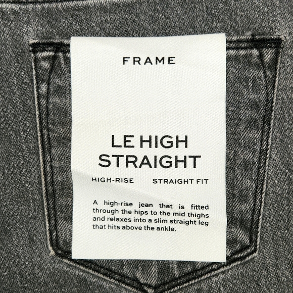 Frame Denim Le High Straight - Picture 4 of 5